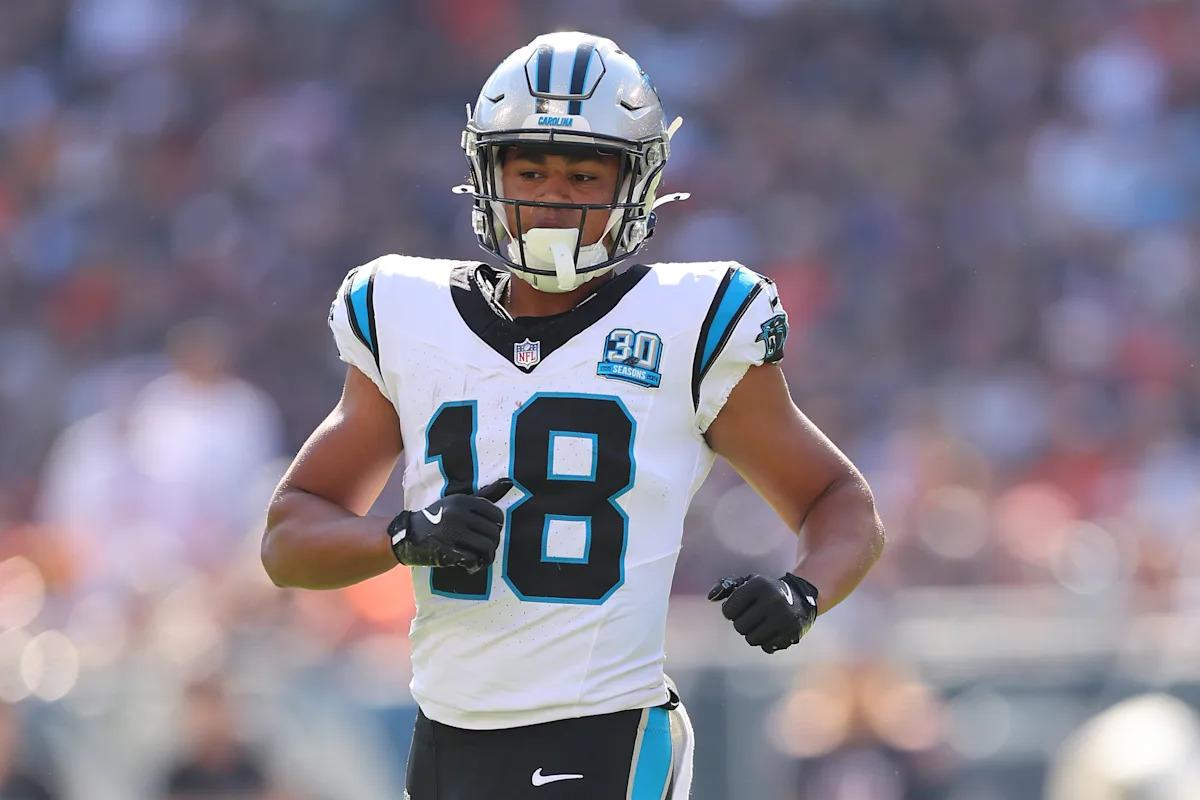 Panthers WR Jalen Caker ran for 4-6 weeks with a four -idea injury;Hunter Renfro...