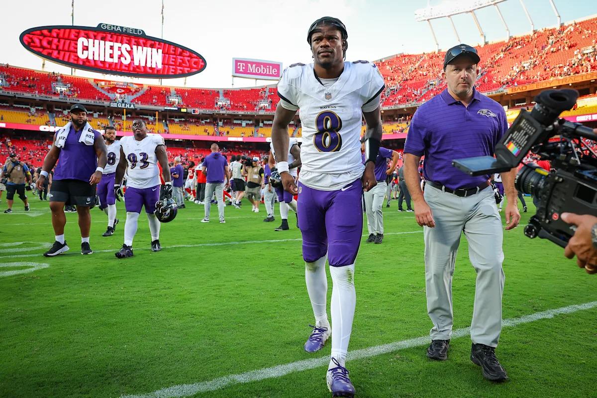 NFL to investigate Ravens over Lamar Jacksons practice participation - Yahoo