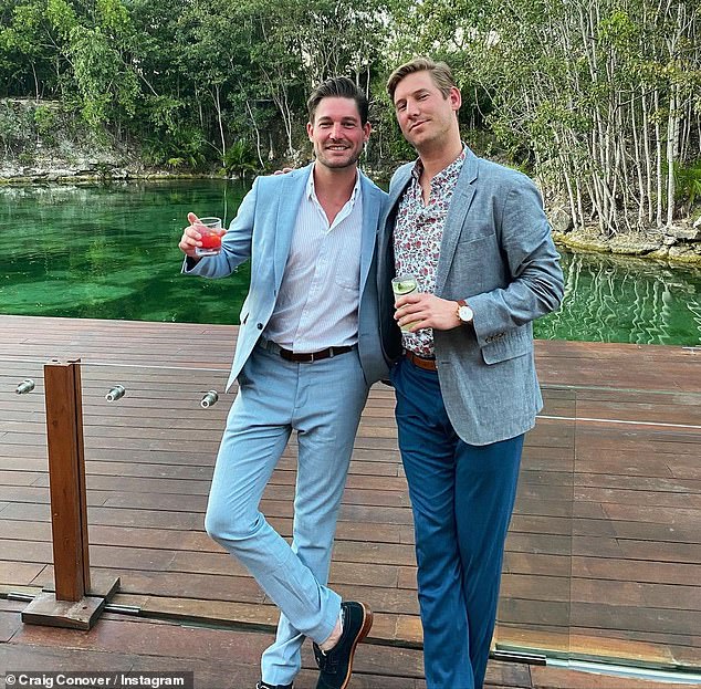Fake allegations: The infamous party boys of the popular Bravo show appeared on Watch What Happens Live Thursday as Kroll rolled the draw with allegations that the Laguna Beach star hit Conover (L: Conover, R: Kroll)