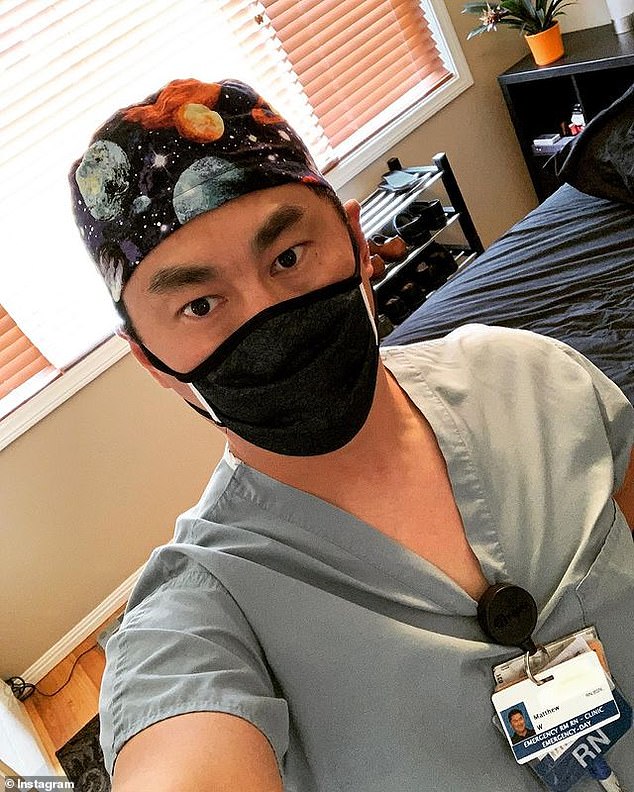 But on Christmas Eve, Matthew, who works at two different hospitals in San Diego, began to feel ill after working a shift in the COVID-19 unit.  He said he had chills at first before experiencing muscle pain and fatigue