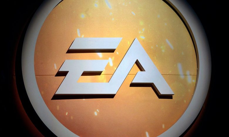 PARIS, FRANCE - OCTOBER 27: Electronic Arts (EA) logo is seen during the "Paris Games Week" on October 27, 2016 in Paris, France. "Paris Games Week is an international trade fair for video games to be held from October 27 to October 31, 2016. (Photo by Chesnot/Getty Images)