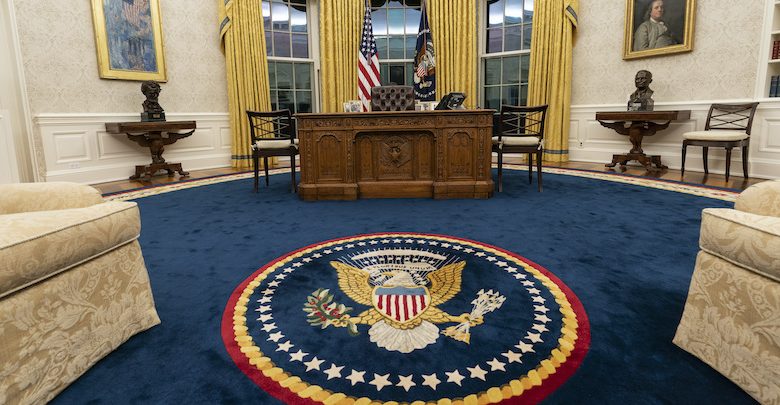 The New Oval Office of Joe Biden
