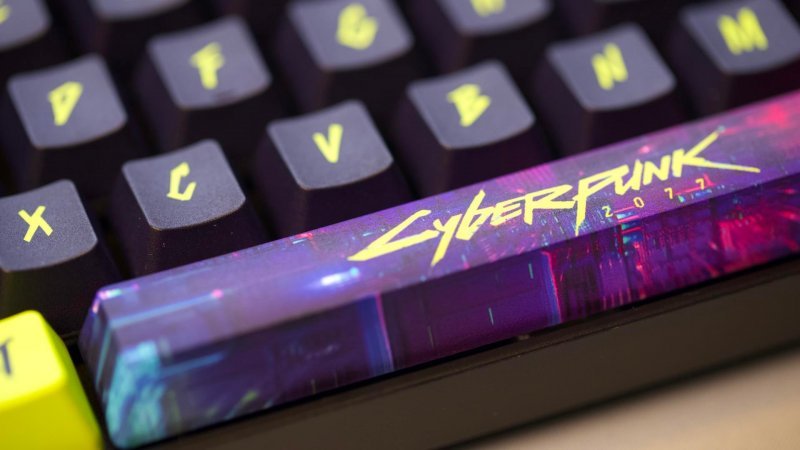 Cyberpunk 2077 keyboard details