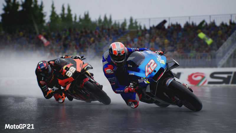 MotoGP 21, one of the official images for the game.