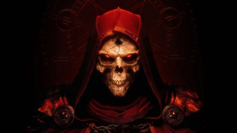 Diablo 2: Resurrection, the main art of the game.
