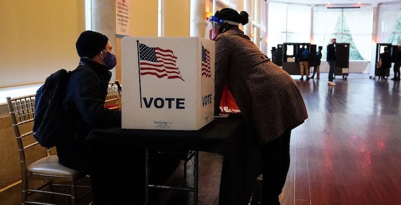 The law restricting the right to vote in Georgia