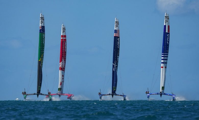 Australia SailGP Team domina il primo giorno di regate alle Bermuda