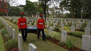 Photo of British soldiers without burial because they are black.  The UK apologizes