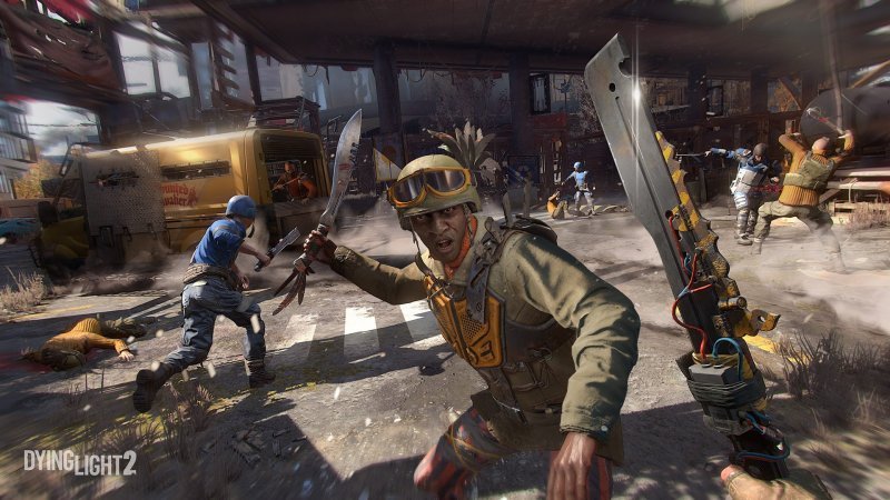 Dying Light 2, hand-to-hand combat sequence.
