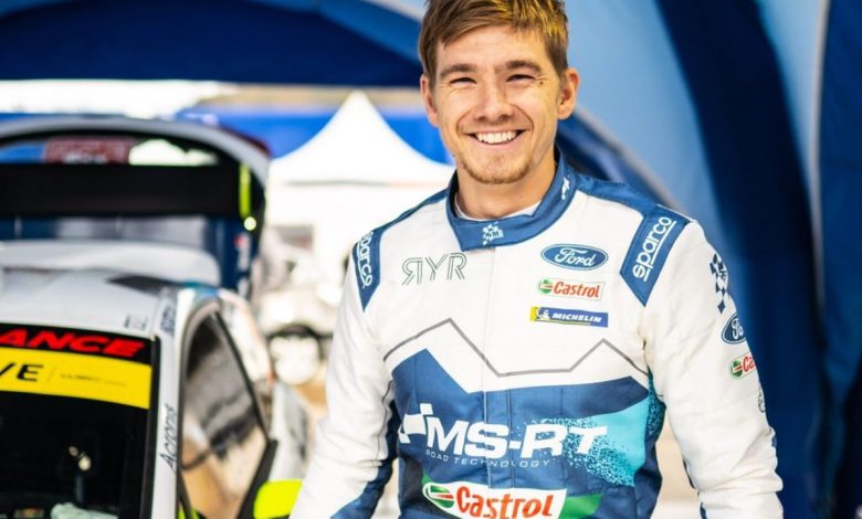 Rhys Yates returns to the scene, published by M-Sport in the British Rally Championship