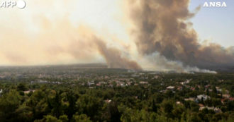 Fires in Athens, the city besieged by 81 fires.  the authorities: 