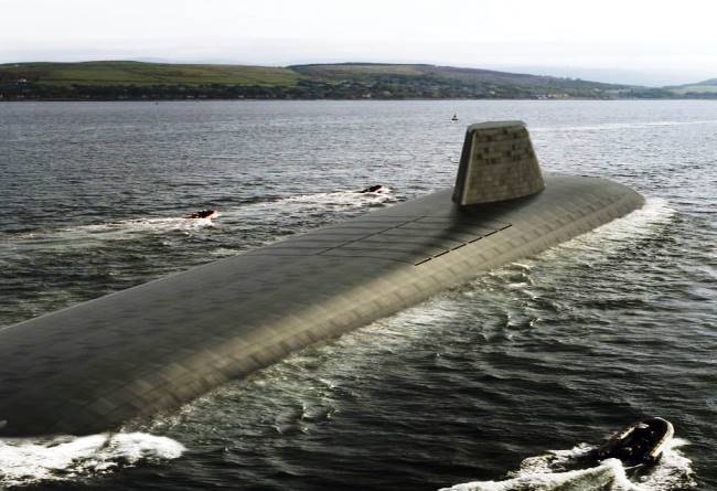 United kingdom.  BAE shipyard wins nuclear submarine contract in England (A. Martinengo)