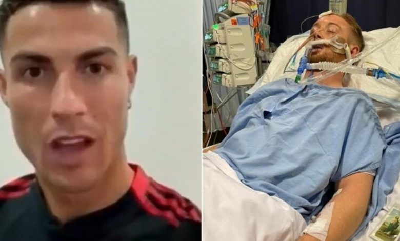 Cristiano Ronaldo: A wonderful message for the soccer player in a coma in Australia