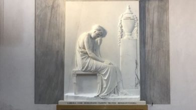 Photo of Tadini Stele is back, Canova’s last masterpiece to appear again after restoration.  It will be displayed as it was 200 years ago: by candlelight