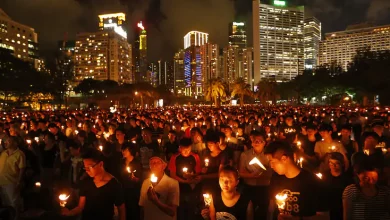 Photo of The Hong Kong group that organized a vigil in memory of the Tiananmen Square massacre every year has been disbanded