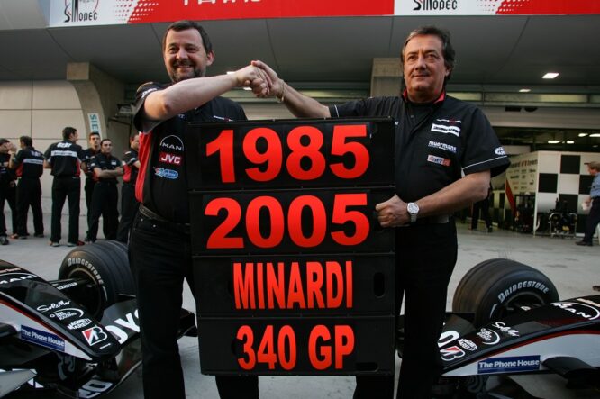 16 ottobre 2005: l’ultimo GP della Minardi