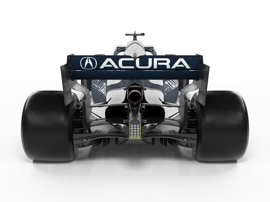 Acura Brand: AlphaTauri livery