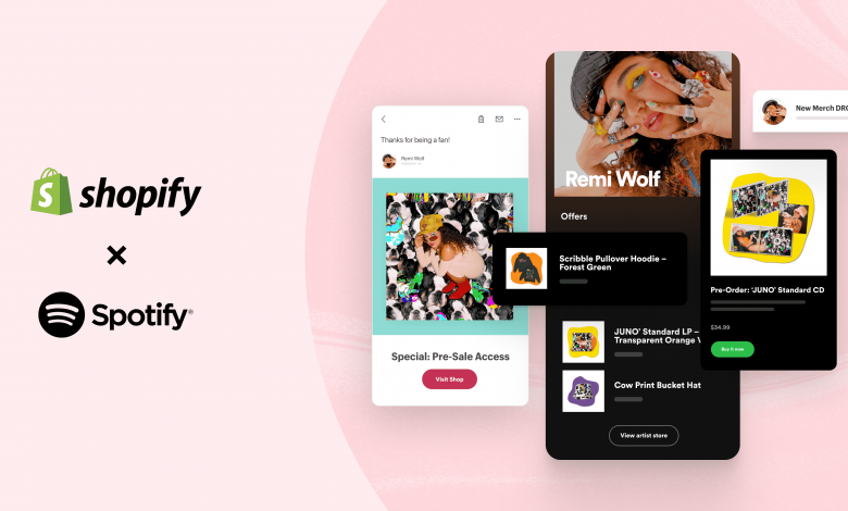 Shopify brings entrepreneurship to the Spotify music platform