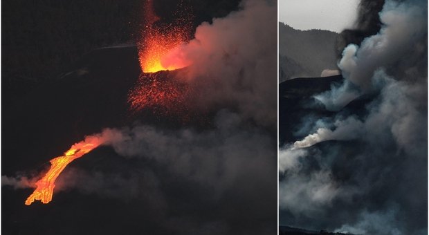 Canary volcano collapses main part of cone: fear of new earthquakes