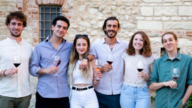Photo of Paulo, Mario and friends: “In Australia, we realized the value of Monferrato”