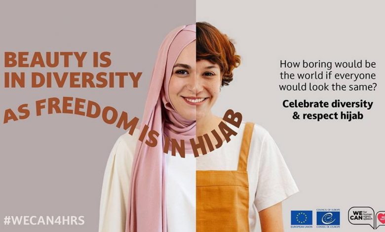 In the fight against discrimination, France crushes the Council of Europe campaign for the headscarf