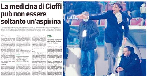 Messaggero Veneto: Cioffi May Not Be Just Aspirin