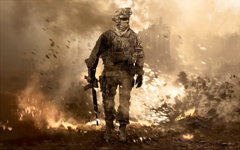 Call of Duty: Modern Warfare, official artwork