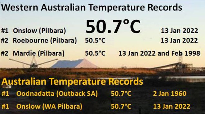 50.7 degrees in Australia: the hottest day in the last 60 years - foreign