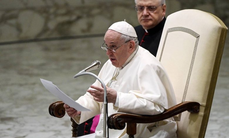 “One thought negates history.”  The Pope is against the abolition of culture