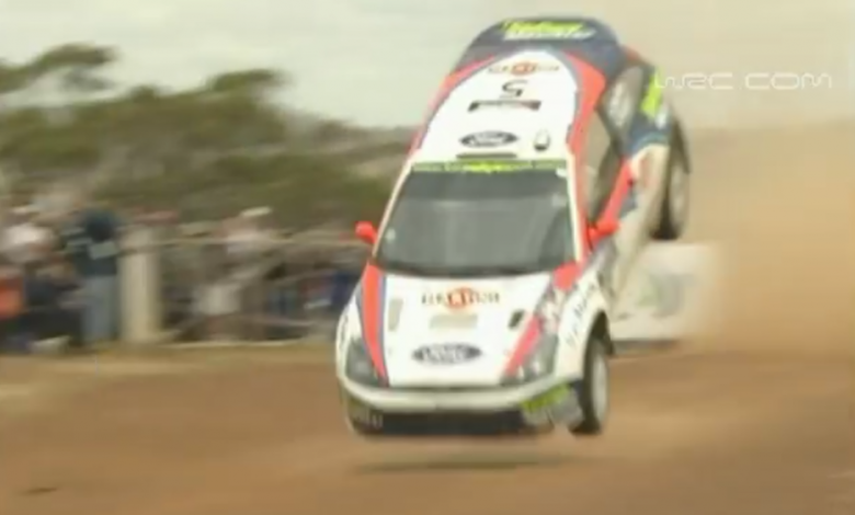 Rally Australia 2002 - Colin McRae and Derek Ranger welcome the thrill back (video)