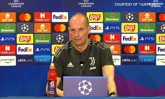 The hero, Allegri: "Will you reach the final?  We must be ambitious"
