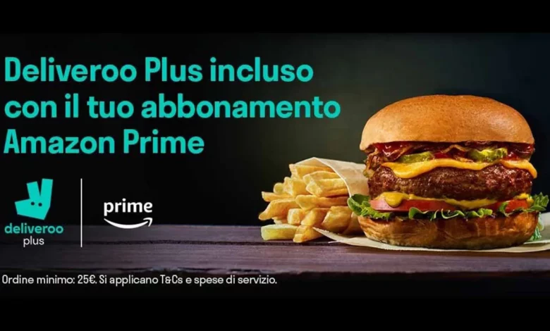 Amazon hit: Deliveroo Plus is included in Prime today, but watch out for the asterisks!