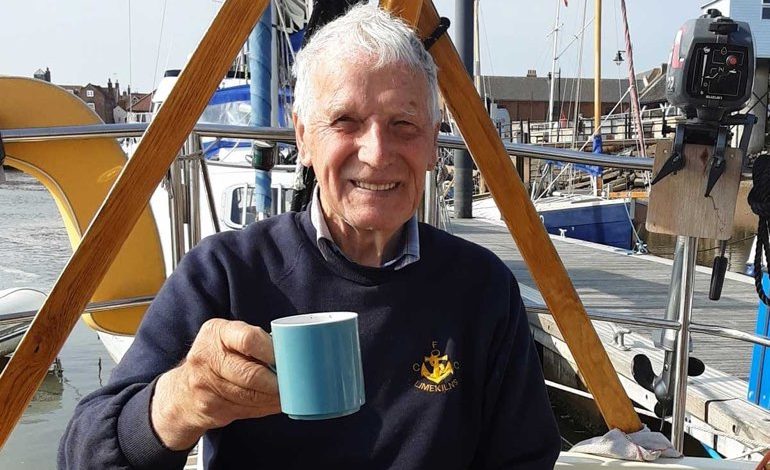At the age of eighty he sailed around the United Kingdom
