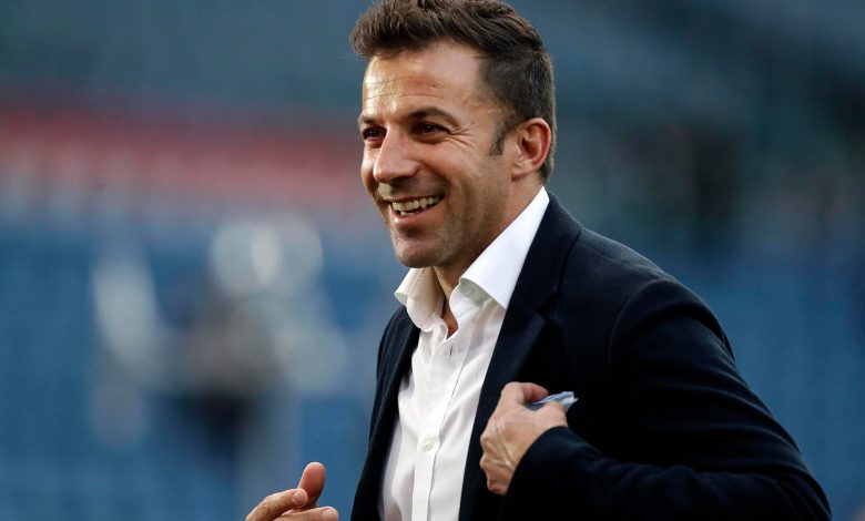 ETA ARUIS, here are the planes for athletes: there is also Del Piero