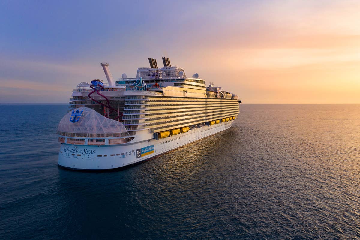 , Marvel of the seas, the Royal Caribbean has sailed.  A cruise with amazing effect