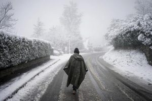 The return of winter weather affected several European countries from the Netherlands to Belgium, and from Germany to Spain to France