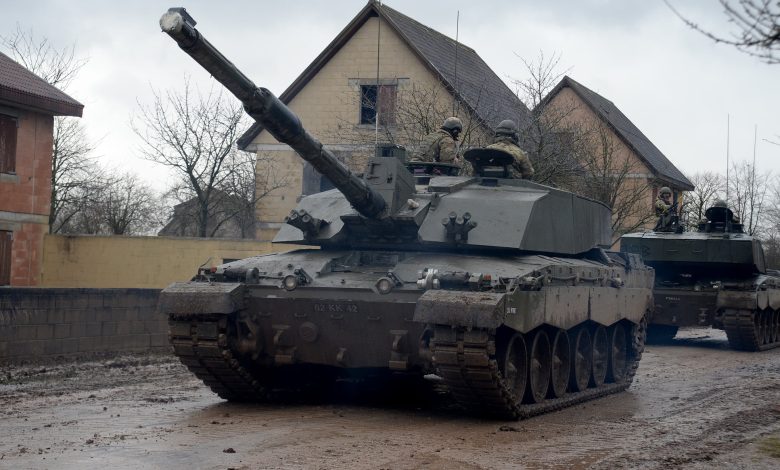 The UK is considering deploying Challenger 2 tanks to Poland