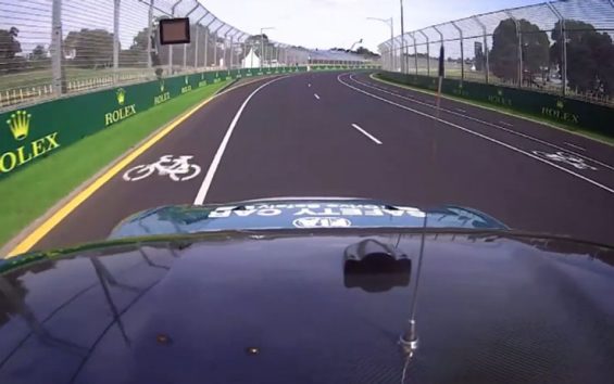 Formula 1, Australian Grand Prix 2022: Safety car ride in Melbourne.  video