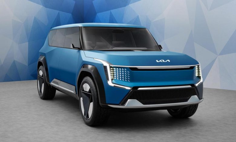 Kia EV9, the first contact with an electric SUV