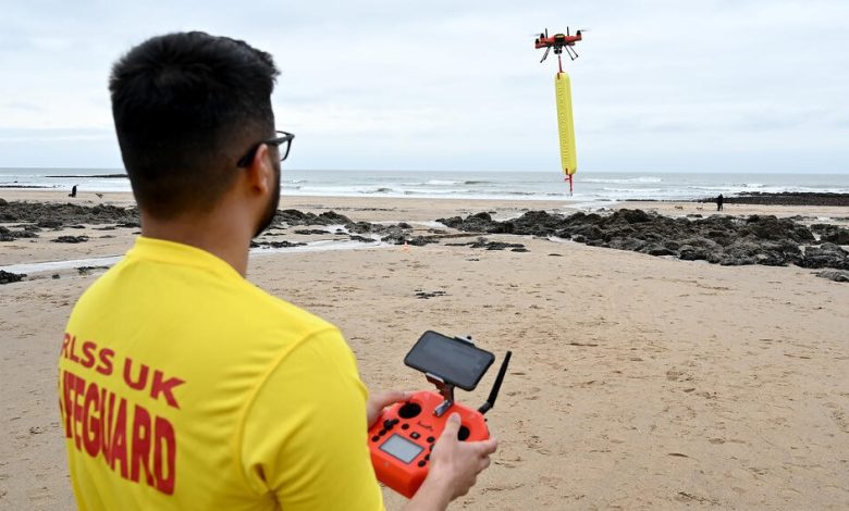 RLSS UK publishes the use of drones in support of rescue operations in the water / video