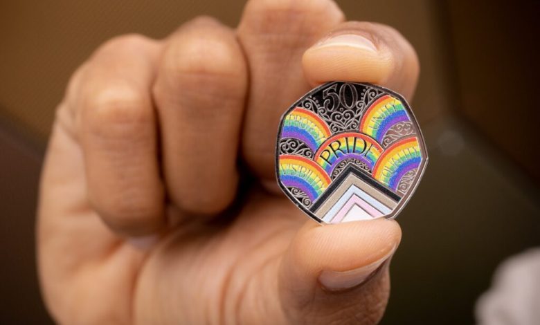 LGBT + Pride coin: where to get the new rainbow 50p as the Royal Mint celebrates the 50th anniversary of UK Pride