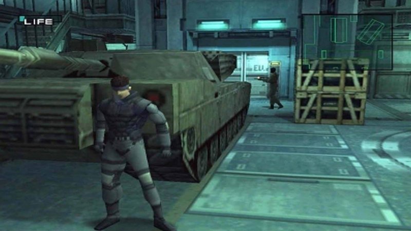 Metal Gear Solid, picture from the first chapter "hard" from the series