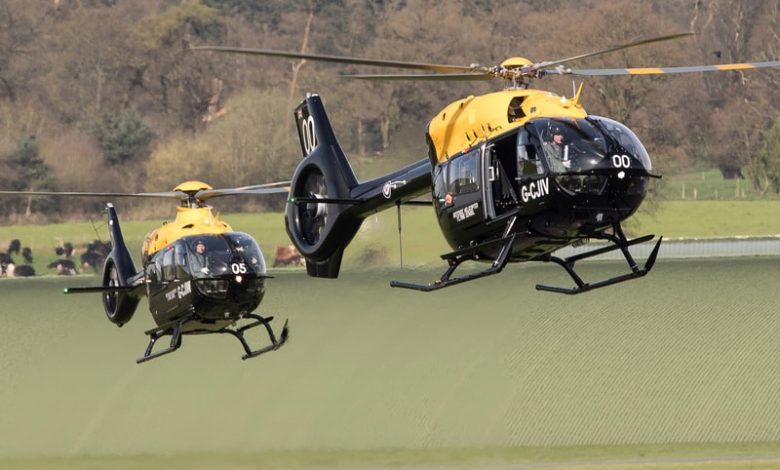 Airbus helicopters will be stationed in the United Kingdom