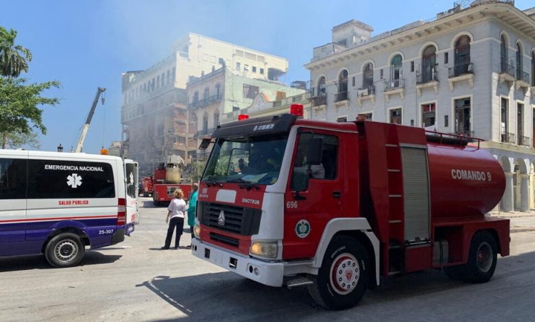 Cuba, a powerful explosion in a hotel undergoing renovations in Havana