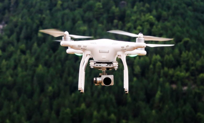 In Australia, trees are planted with drones