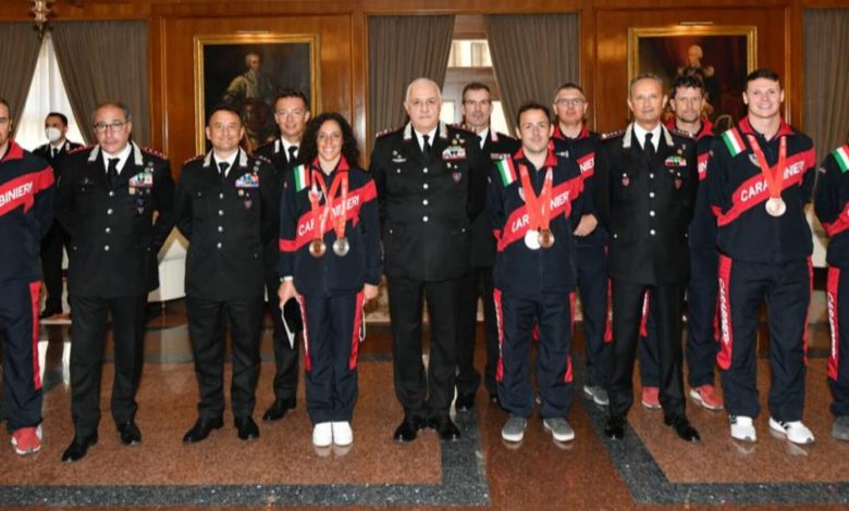 The Commander in Chief of the Carabinieri meets the 2022 Beijing Winter Olympics