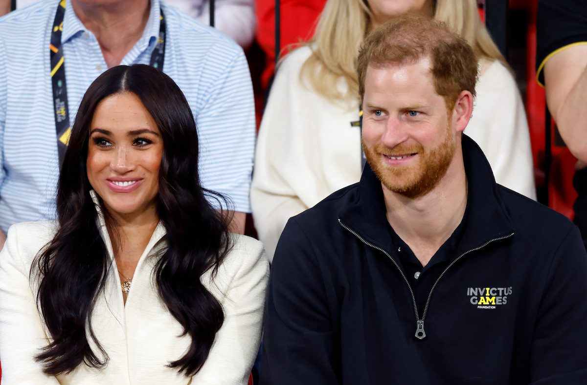 Meghan Markle and Prince Harry, who hosted Lillipet's first birthday party, smiled and looked 