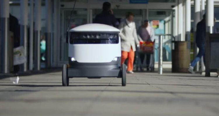 UK, green light for robotics delivery experience