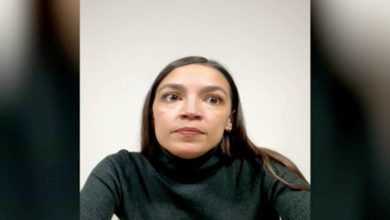 Photo of Alexandria Ocasio-Cortez: “I was raped at twenty.  Fortunately, I can choose whether or not to have an abortion.”