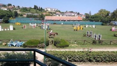 Photo of Horseback riding: Massimo Grosato and the other bearers of Varletta’s color in Sanremo with champions from four continents